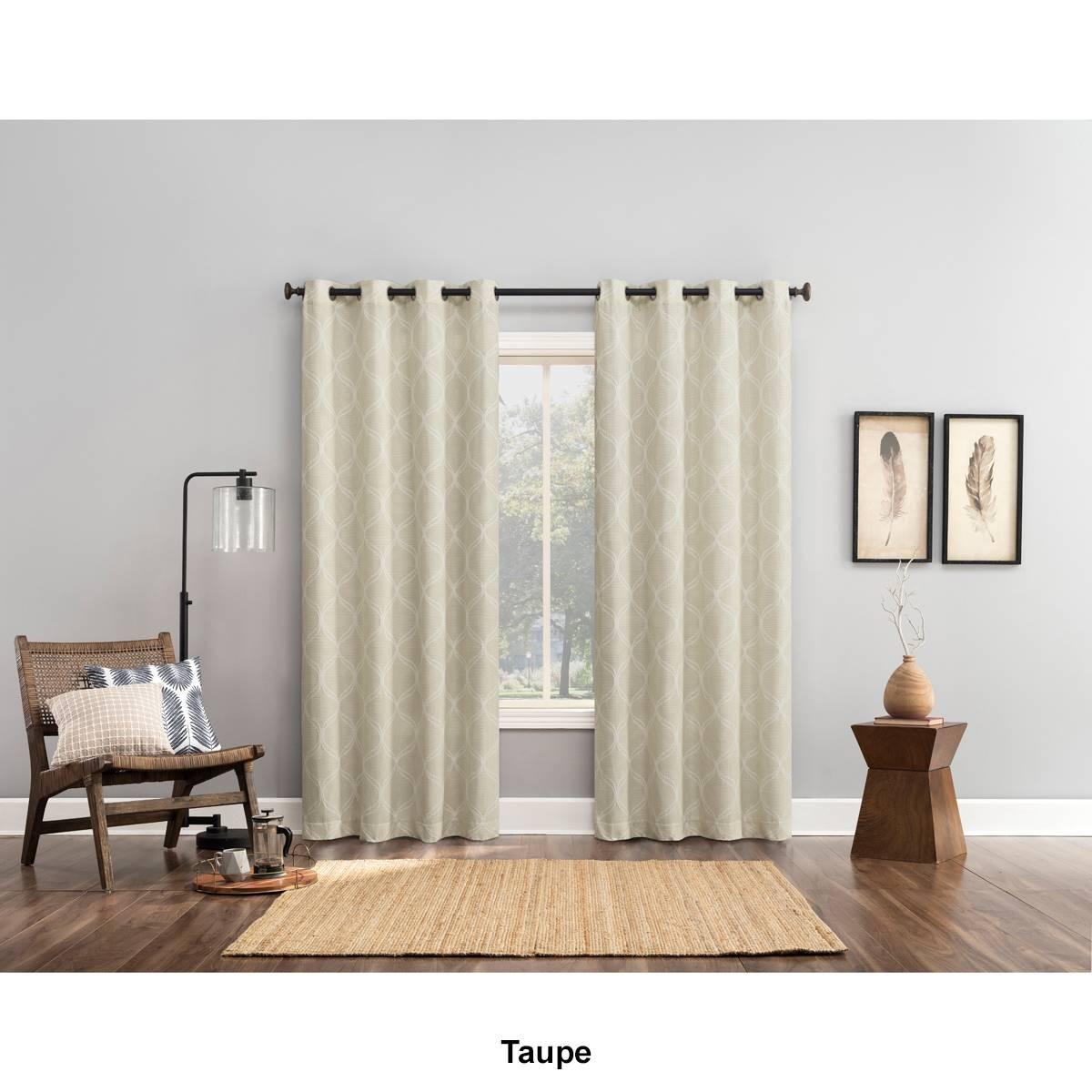 Tollan 100% Blackout Grommet Panel Curtain