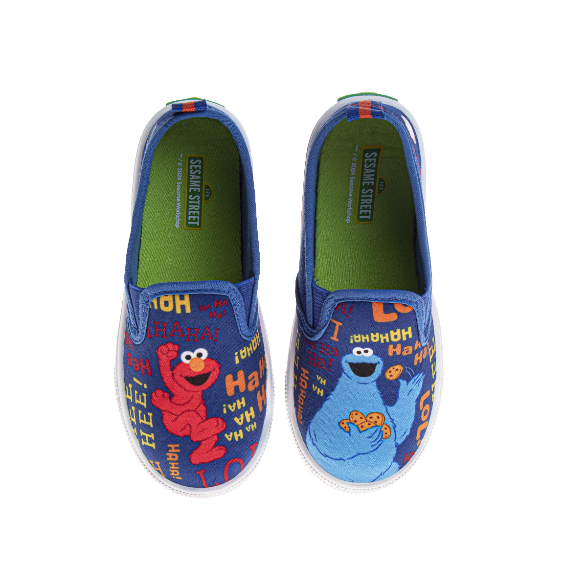 Little Kids Sesame Street(R) Elmo & Cookie Monster Slip On Sneakers