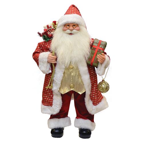 Northlight 24in. Santa w/ Gift Bag & Presents Christmas Figure