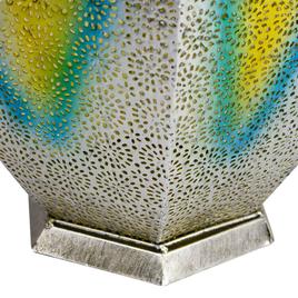 Northlight Seasonal 15in. Floral Hanging Solar Lantern
