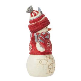 Jim Shore Heartwood Creek Nordic Noel Snowman Christmas Figure
