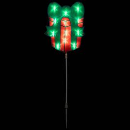 Northlight Seasonal Christmas Gift Box Pathway Markers - Set of 3