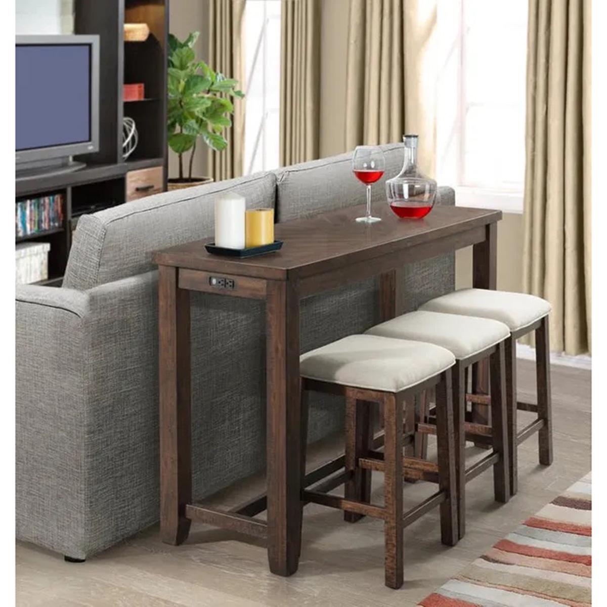 Jax 4pc. Sofa Bar and Stools