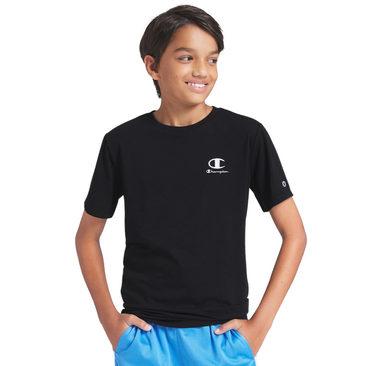 Boys 8-20 Champion(R) Embroidery Logo Tee
