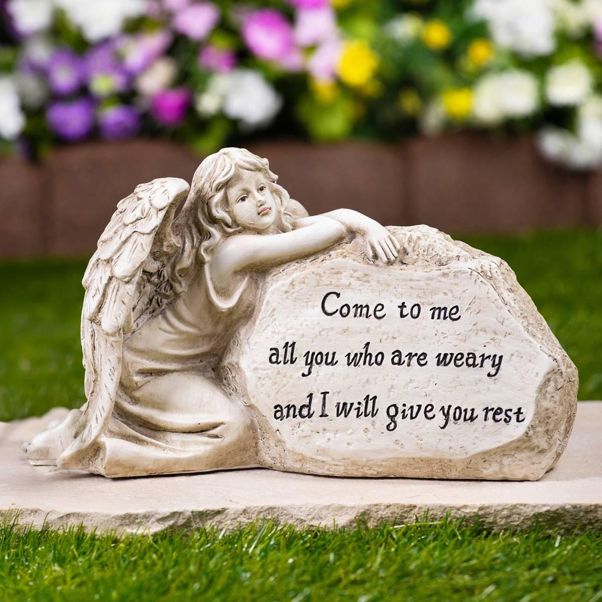 Northlight Seasonal Come to Me Inspirational Angel Garden Statue