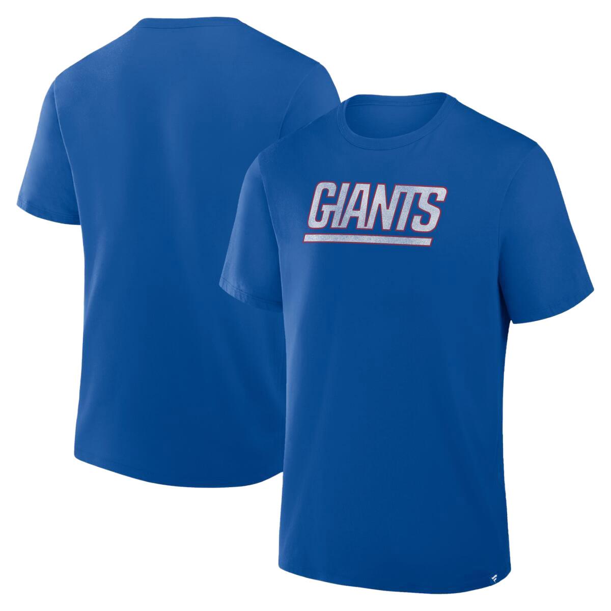 Mens NFL Fanatics New York Giants Legacy Chop Block Tee