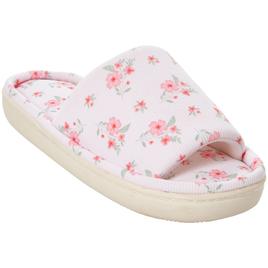 Womens Ella & Joy Ditsy Floral Slide Slippers