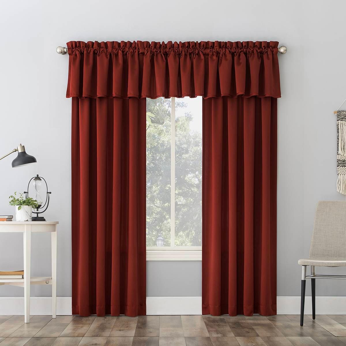 Madison Light Filtering Room Darkening Valance - 54x18