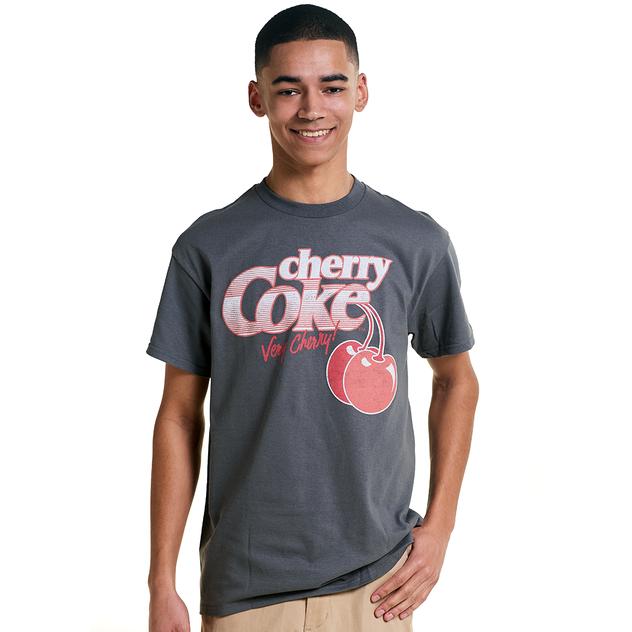 Young Mens Cherry Coke™ Short Sleeve Graphic Tee