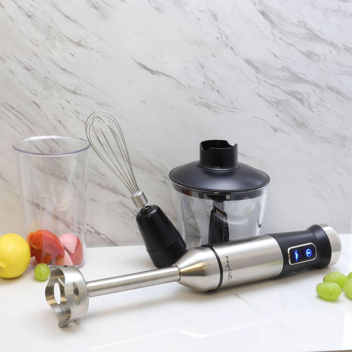 MegaChef 4-in-1 Multipurpose Immersion Hand Blender
