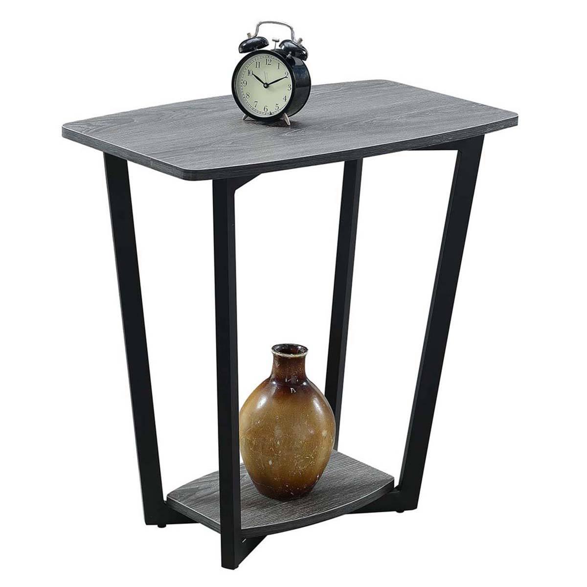 Convenience Concepts Graystone End Table w/ Shelf