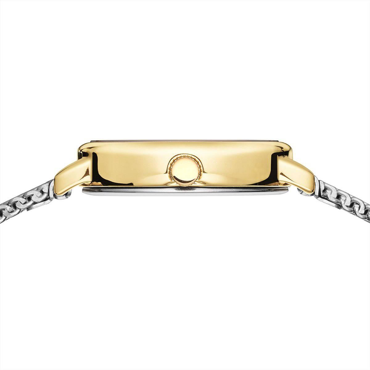 Womens BERING Gold White Dial Quartz Watch - 11020-010