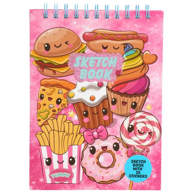 Girls Votum Yummy Food Sketchbook