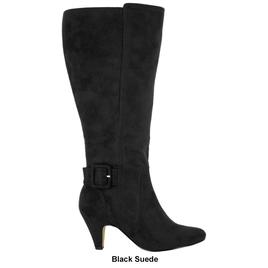 Womens Bella Vita Troy II Suede Wide Calf Tall Boots