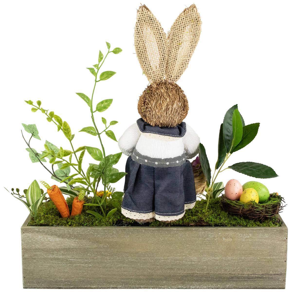 Northlight Seasonal Boxed Garden w/ Bunny Easter Décor