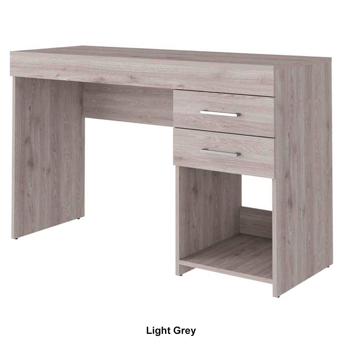 FM FURNITURE Austin Computer Desk with 2 Drawers
