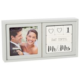 Wedding Count Down Blocks Frames - 4x4