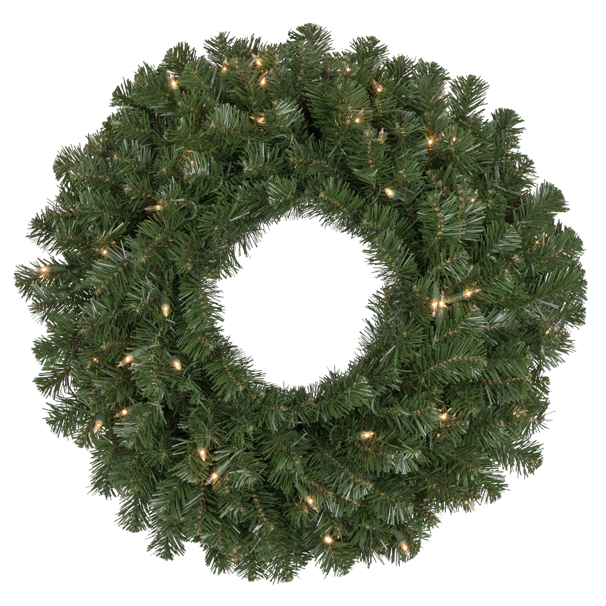 Northlight Pre-Lit Deluxe Windsor Pine Christmas Wreath
