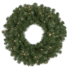 Northlight Pre-Lit Deluxe Windsor Pine Christmas Wreath