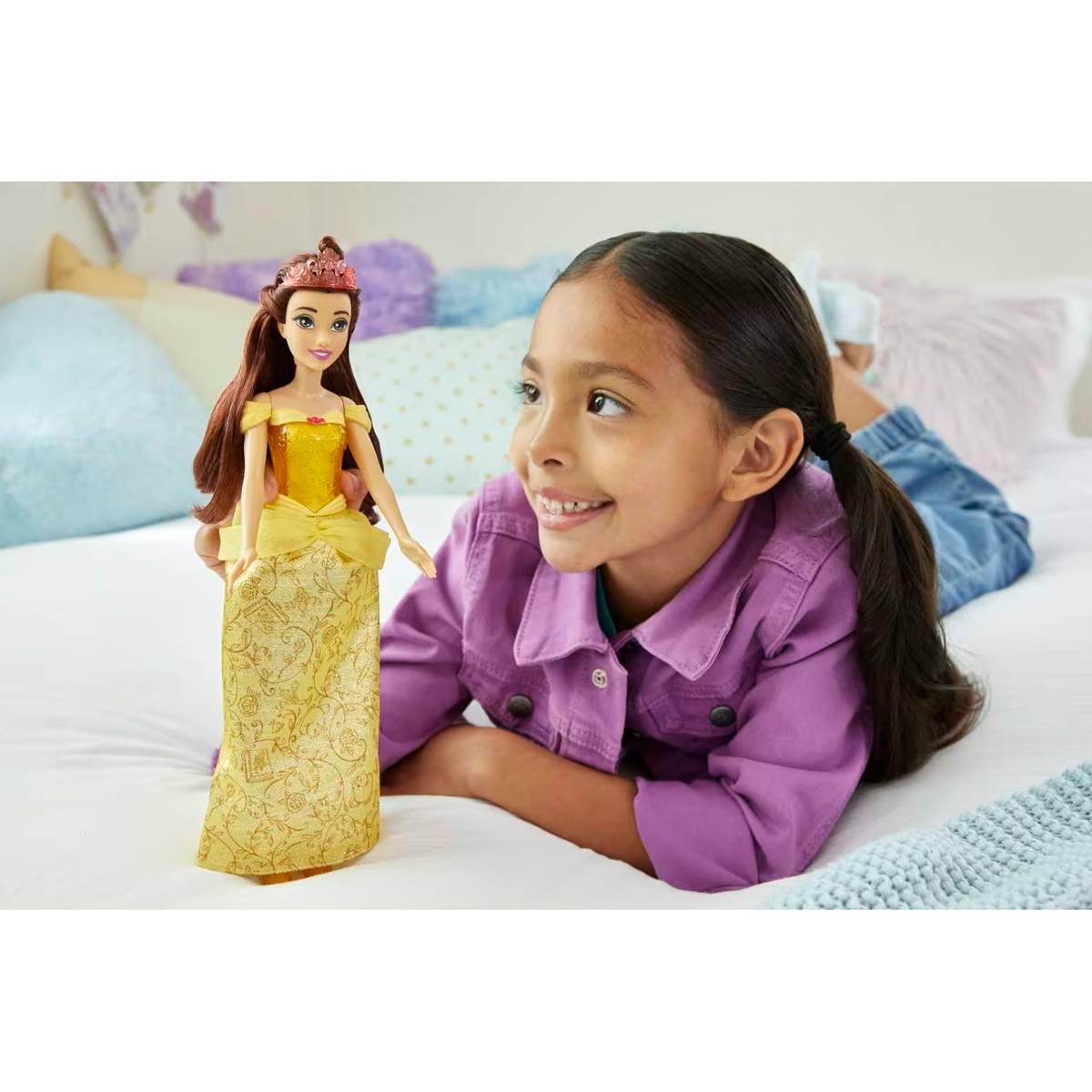 Disney Princess Belle Doll With Sparkling Fashion & Accessories