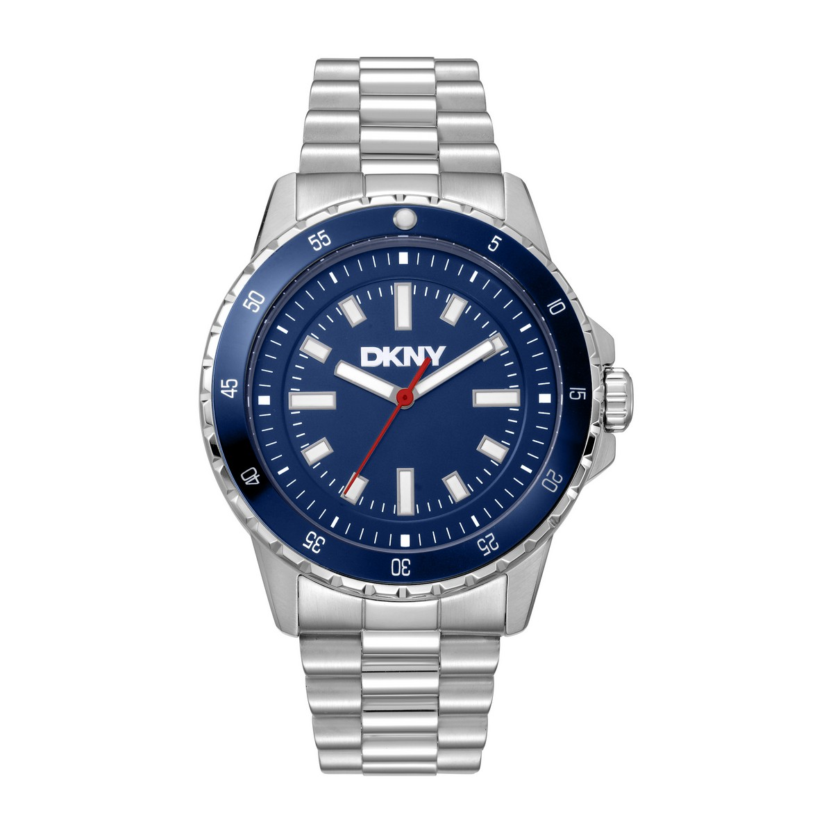 Mens DKNY Sport Watch Blue Dial Bracelet Watch - DK1G130M0075