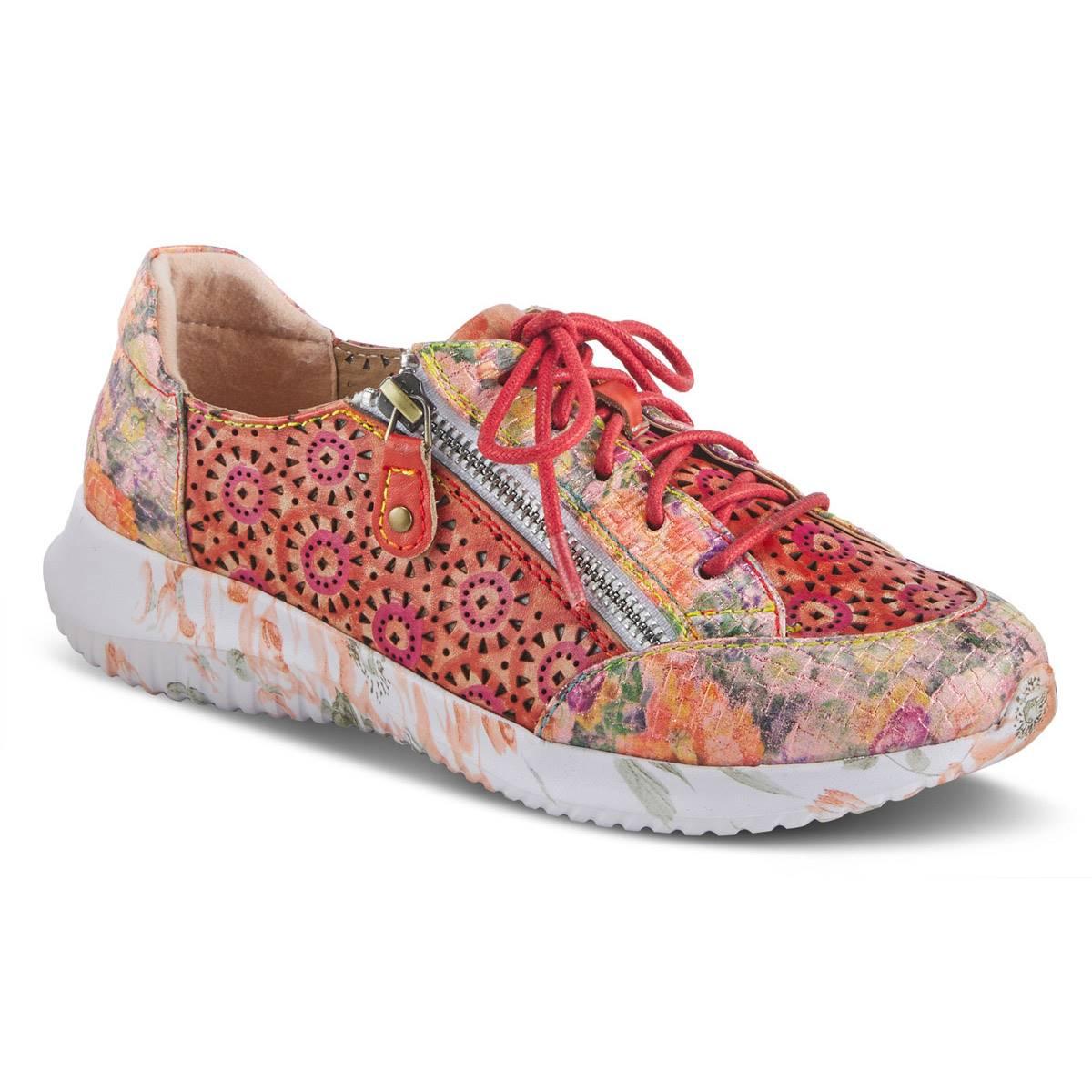 Womens LArtiste by Spring Step Jazzie Lace-Up Fashion Sneakers