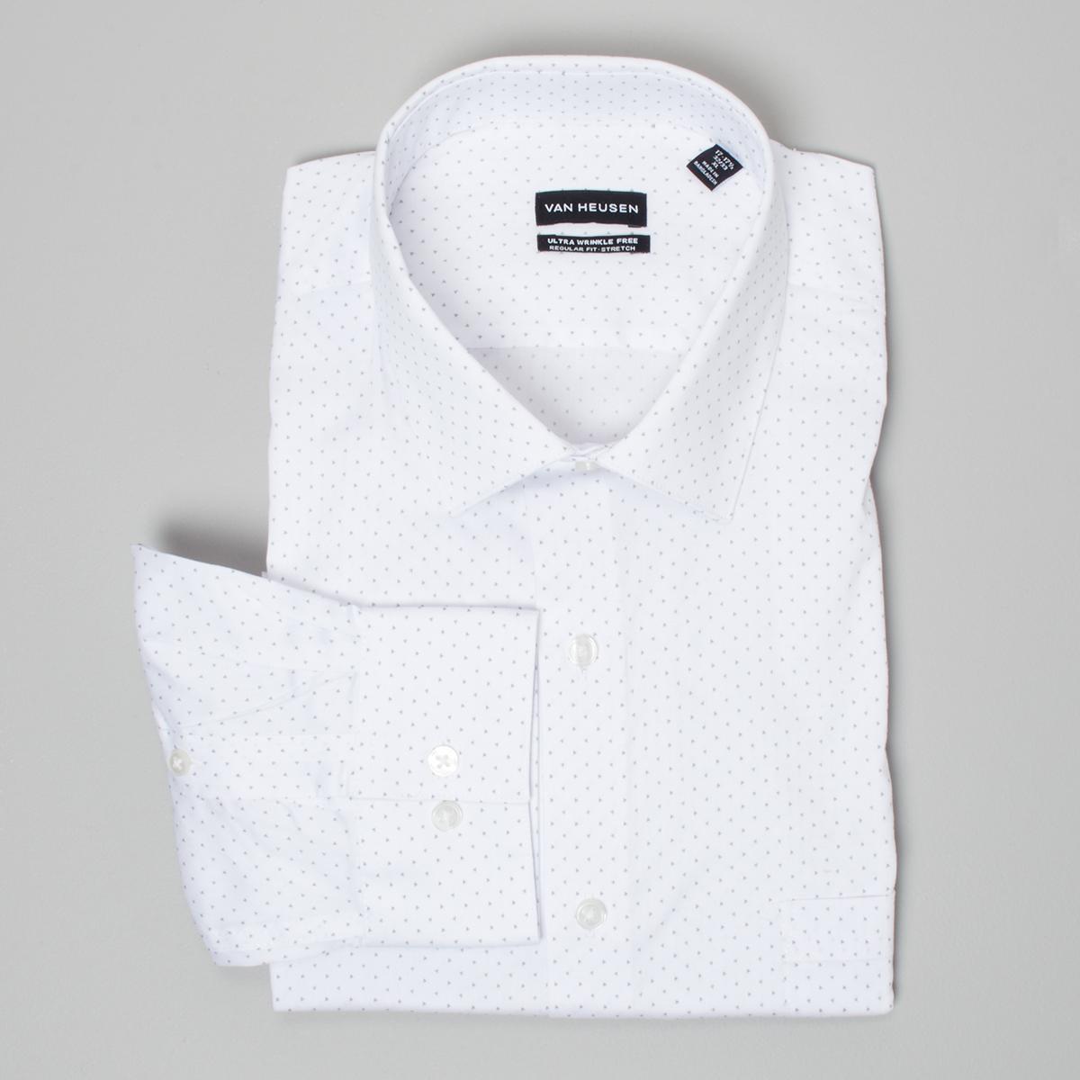 Mens Van Heusen(R) Regular Fit Ultra Dress Shirt - Sage Grey