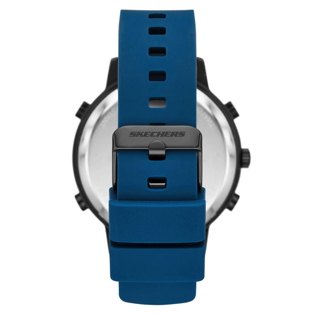 Mens Skechers Blue Lawndale Analog & Digital Watch - SR5072