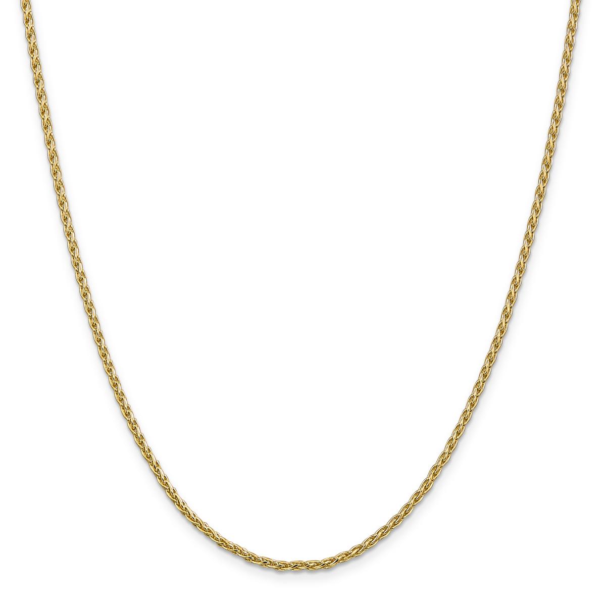 Gold Classics(tm) 2.25mm. 14k Parisian Wheat Chain Necklace