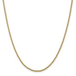 Gold Classics(tm) 2.25mm. 14k Parisian Wheat Chain Necklace