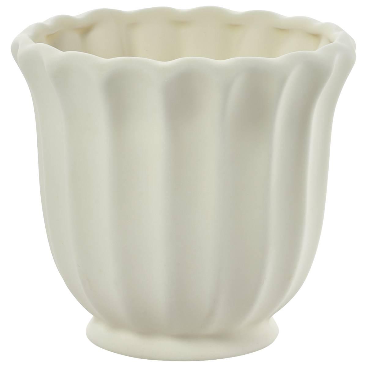 Small Scalloped Planter