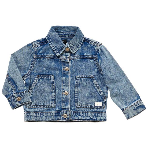 Baby Girl (18-24M) 7 For All Mankind® Daisy Denim Jacket