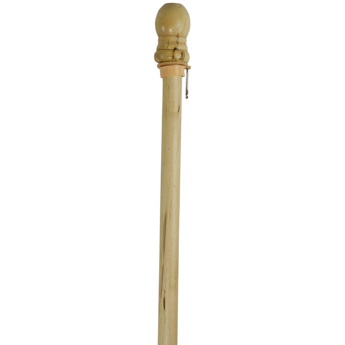 Northlight Seasonal 5ft. Wooden Flagpole
