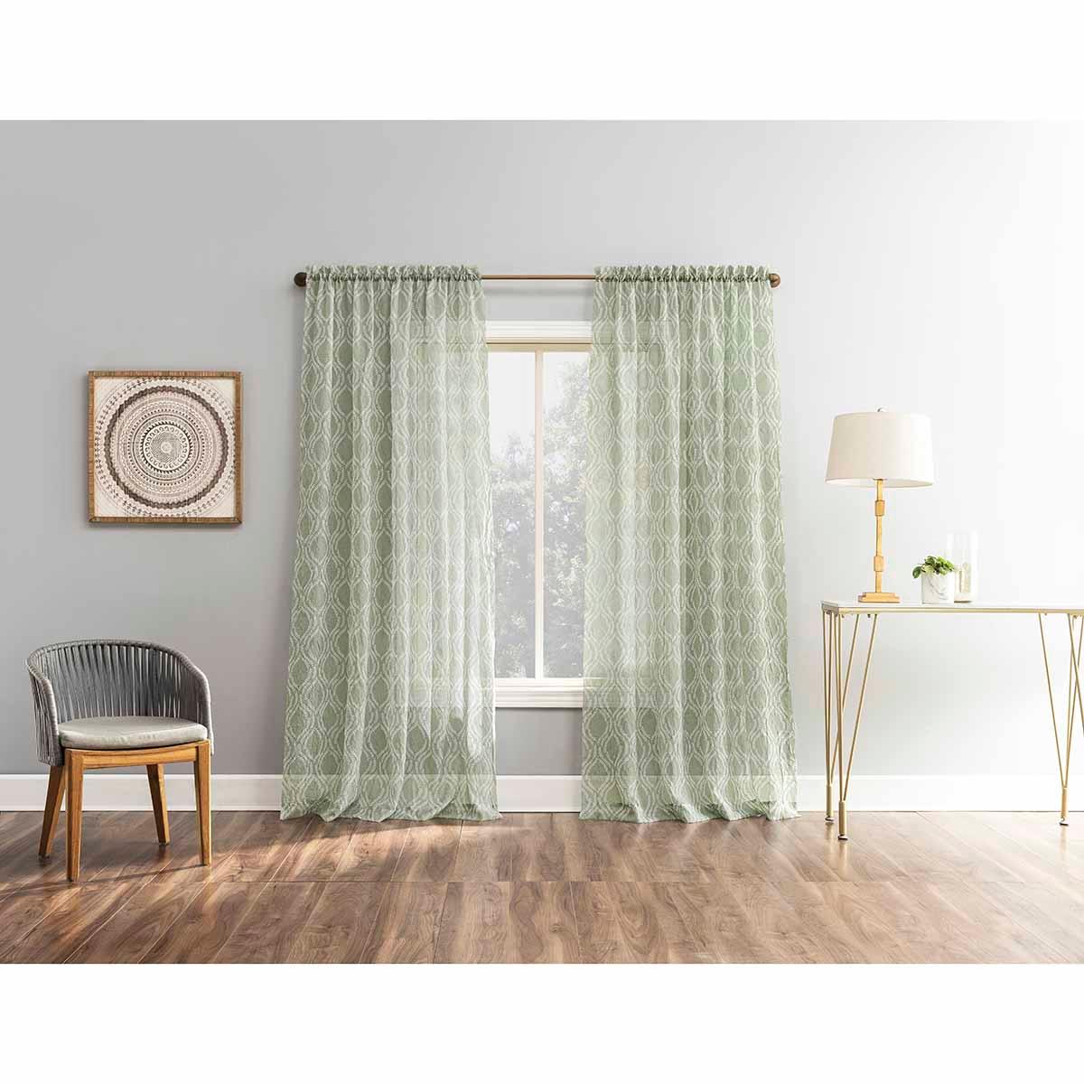 Lucienne Geo Print Panel Curtain