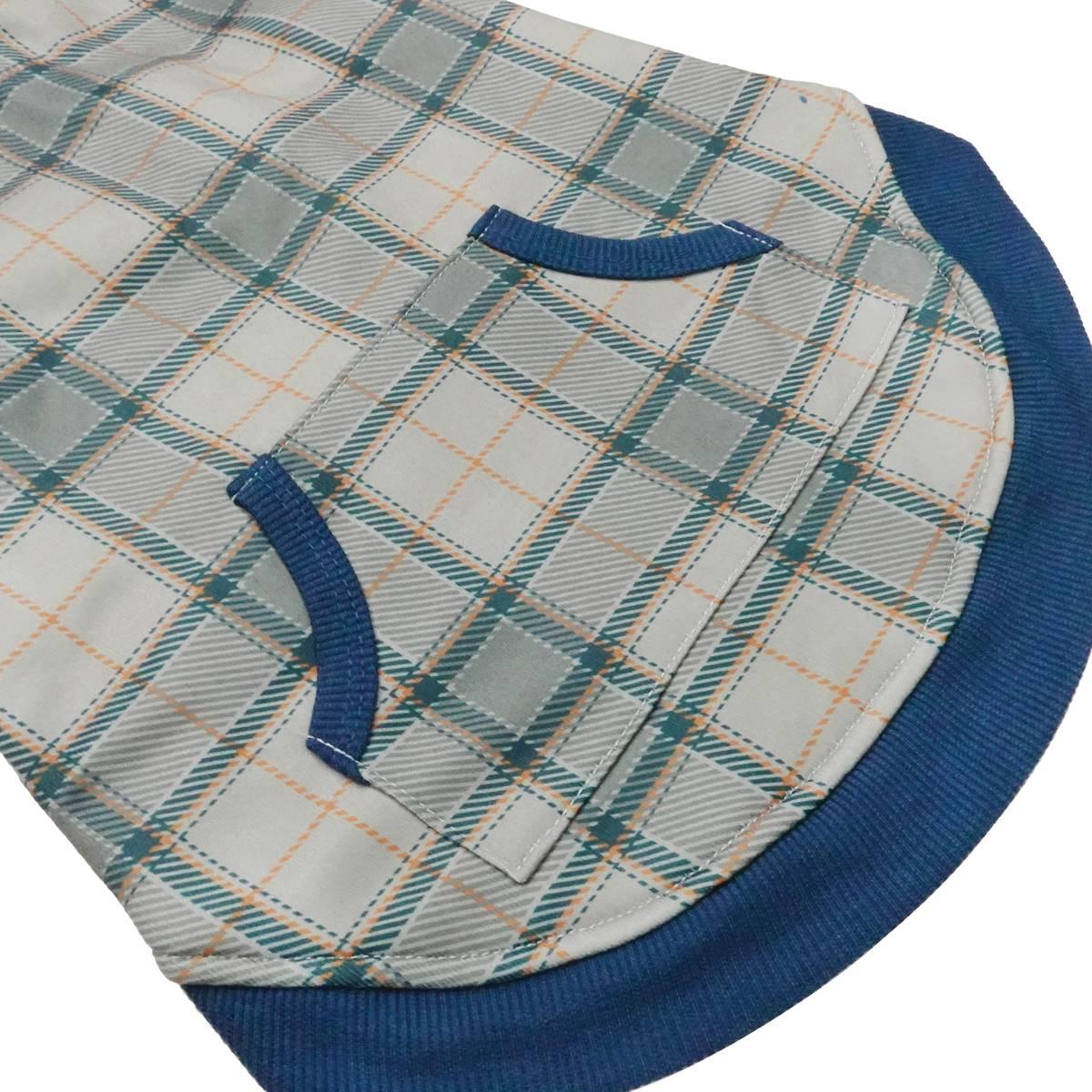 Best Furry Friends Harvest Plaid Pet Hoodie