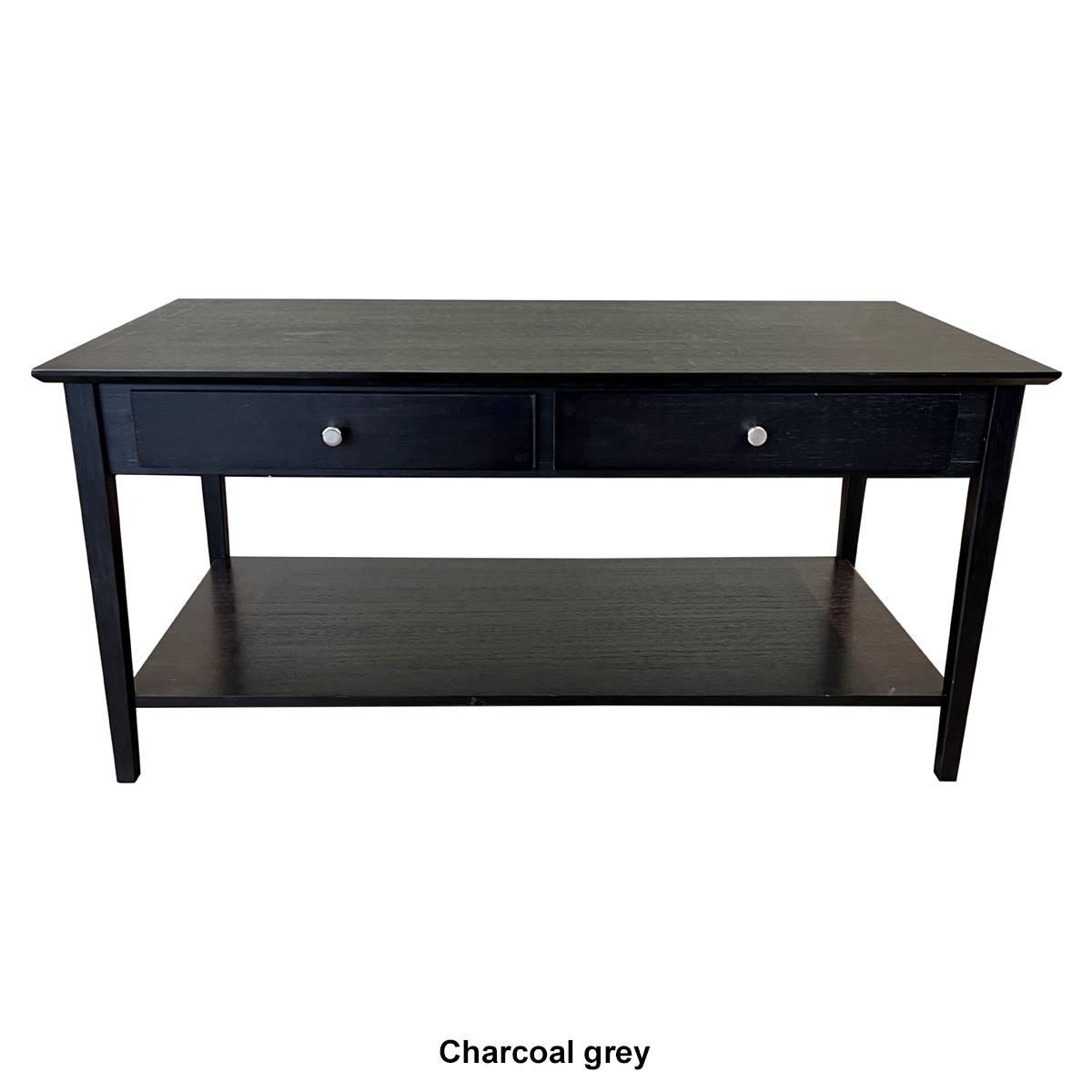 eccostyle™ Solid Bamboo 2-Drawers Coffee Table