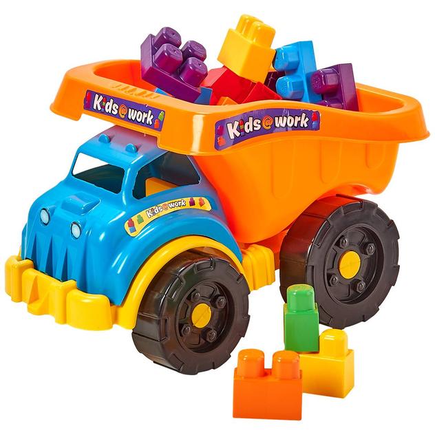 Kids @ Work 25pc. Block Dump Truck