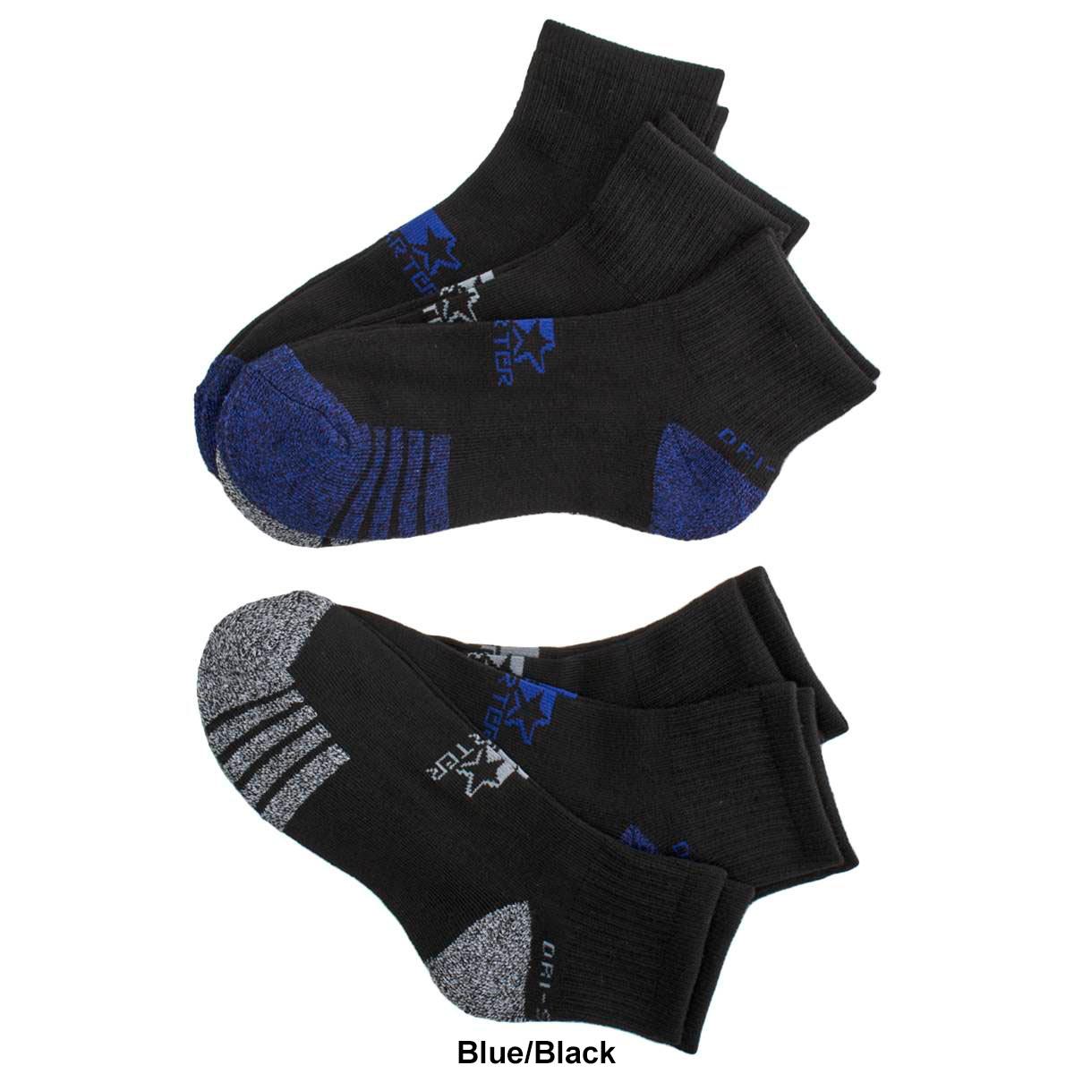 Boys (8-20) Starter® 6pk. Quarter Half Cushion Socks