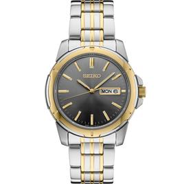 Mens Seiko Essentials 39mm Two-Tone Bracelet Watch - SUR356