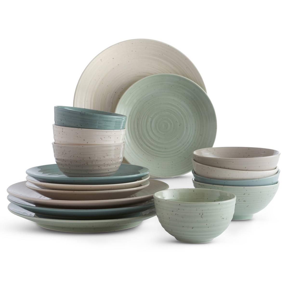 Sango Eliza Siterra Artist''s Blend 16pc. Dinnerware Set