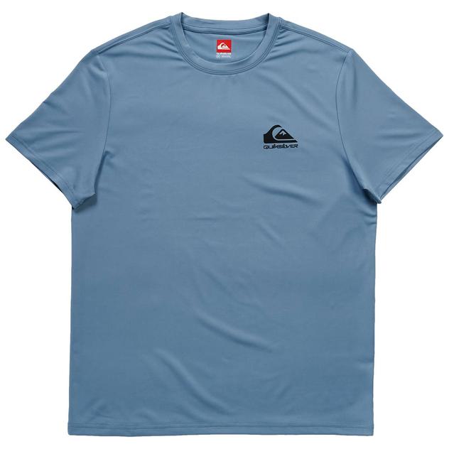 Mens Quiksilver Short Sleeve Left Chest Logo Tee