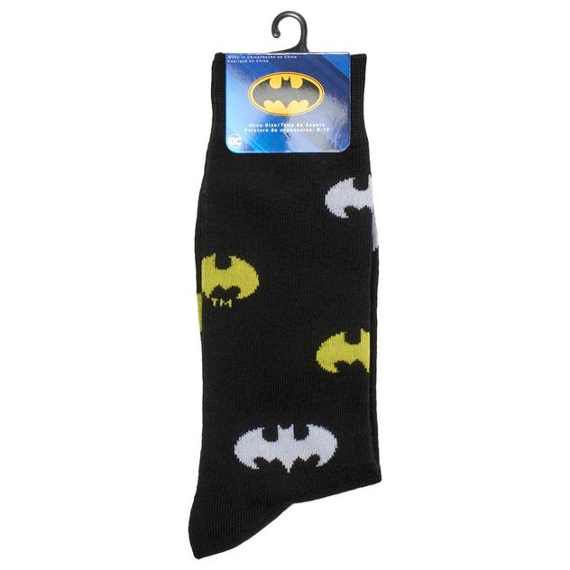 Mens Centric Brands Batman™ Hero By Night Crew Socks