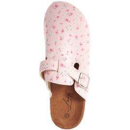 Womens Love 83 Blush Floral Clogs