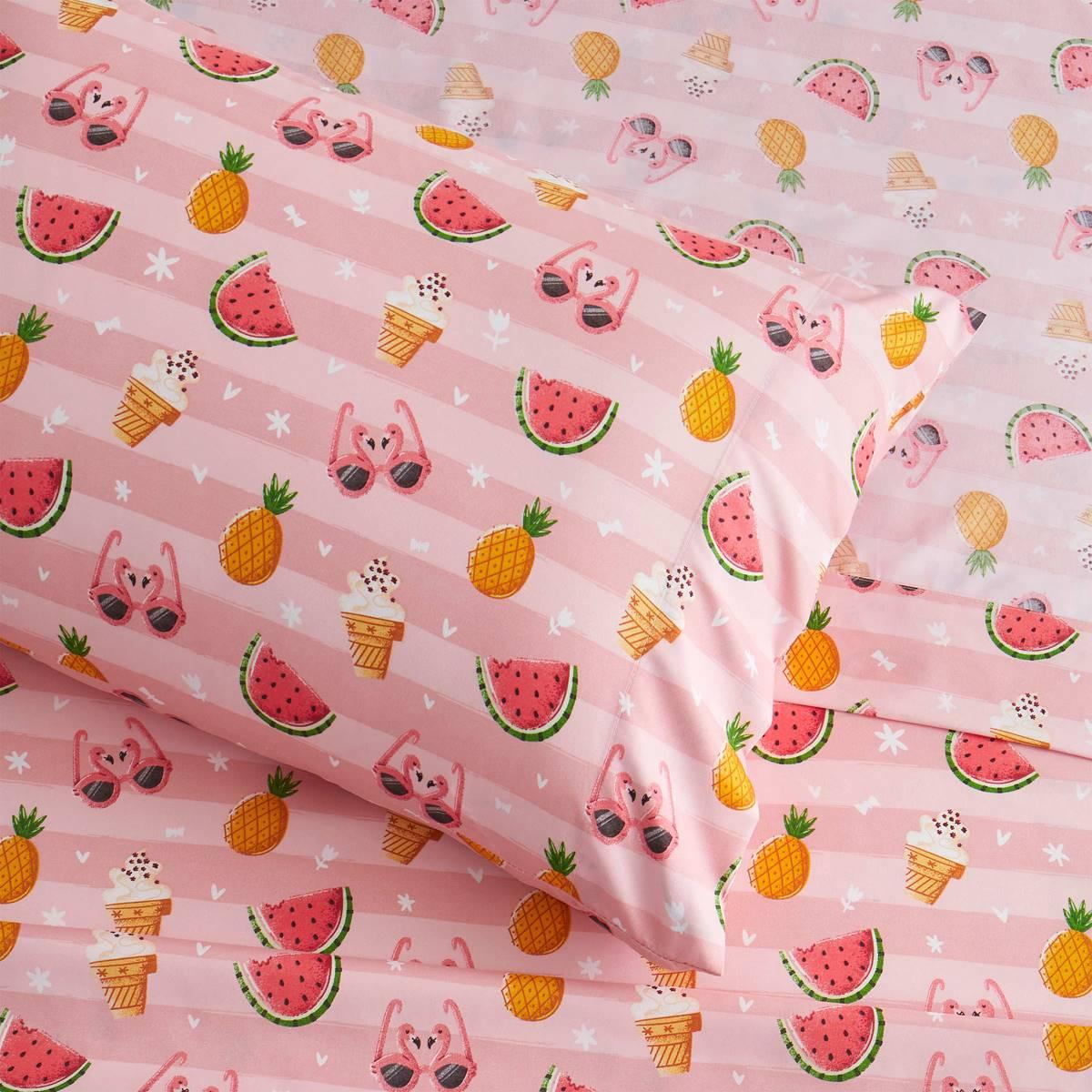 Sweet Home Collection Kids Fun & Colorful Summer Fun Sheet Set