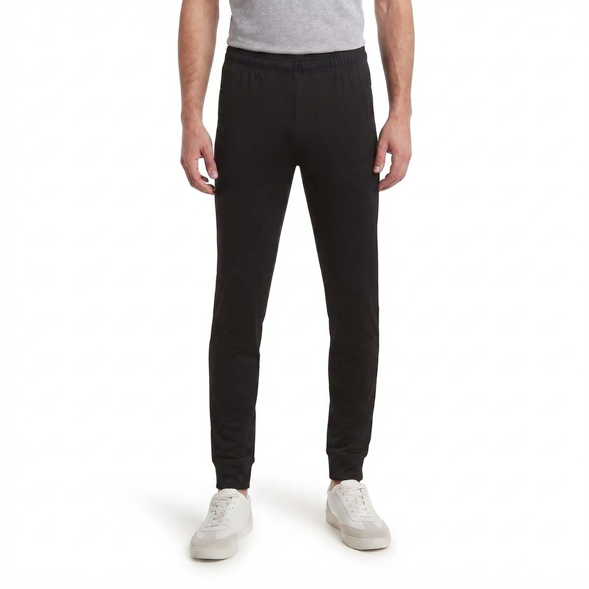 Mens Cougar(R) Sport Polyester Joggers with Closed Mesh - Black