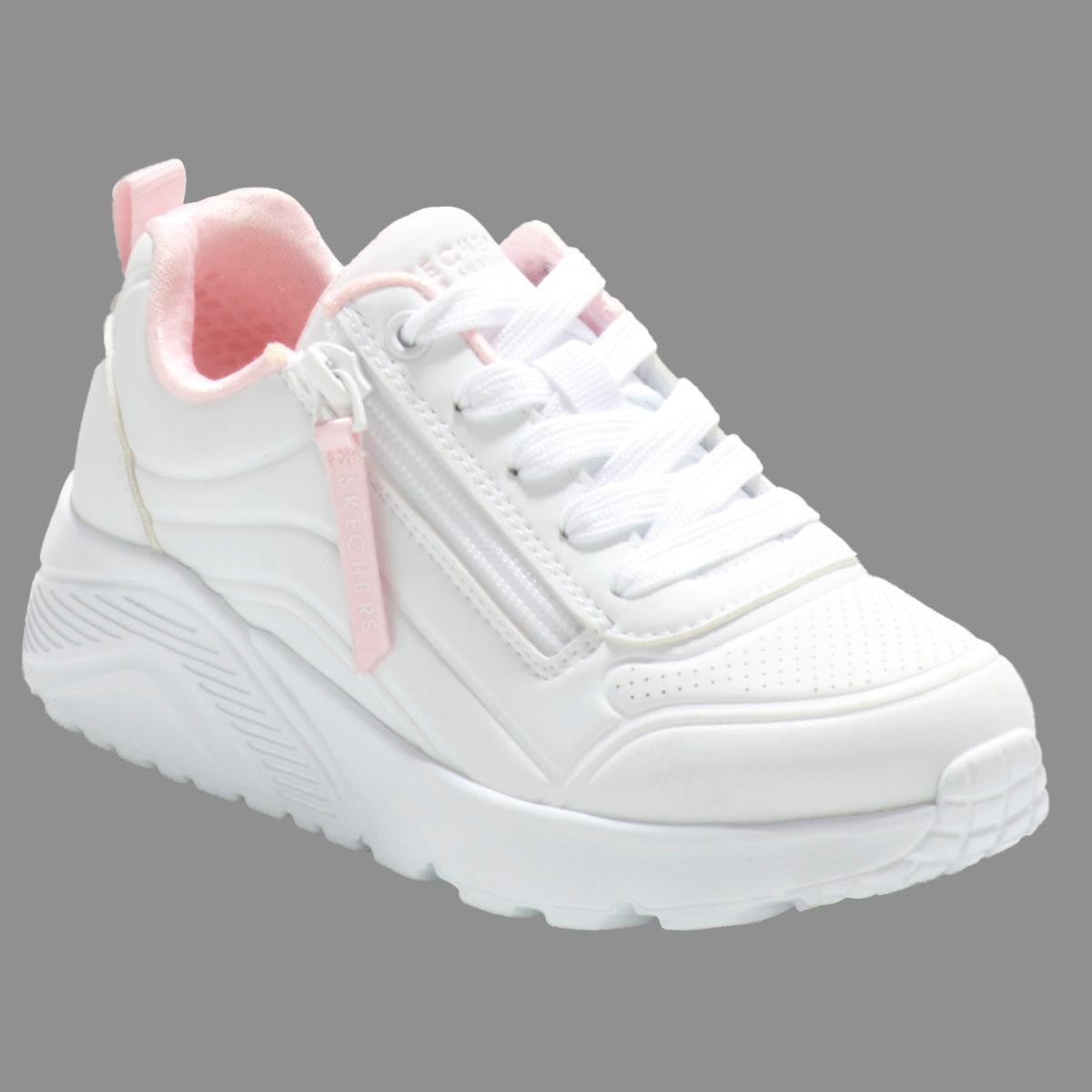 Big Girls Skechers Uno Lite Easy Zip Sneakers