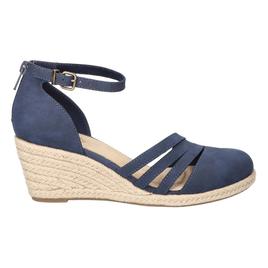 Womens Easy Street Daytona Espadrille Wedges Sandals