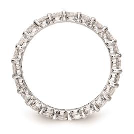 Pure Fire 14kt. White Gold Lab Grown Diamond Prong Eternity Band