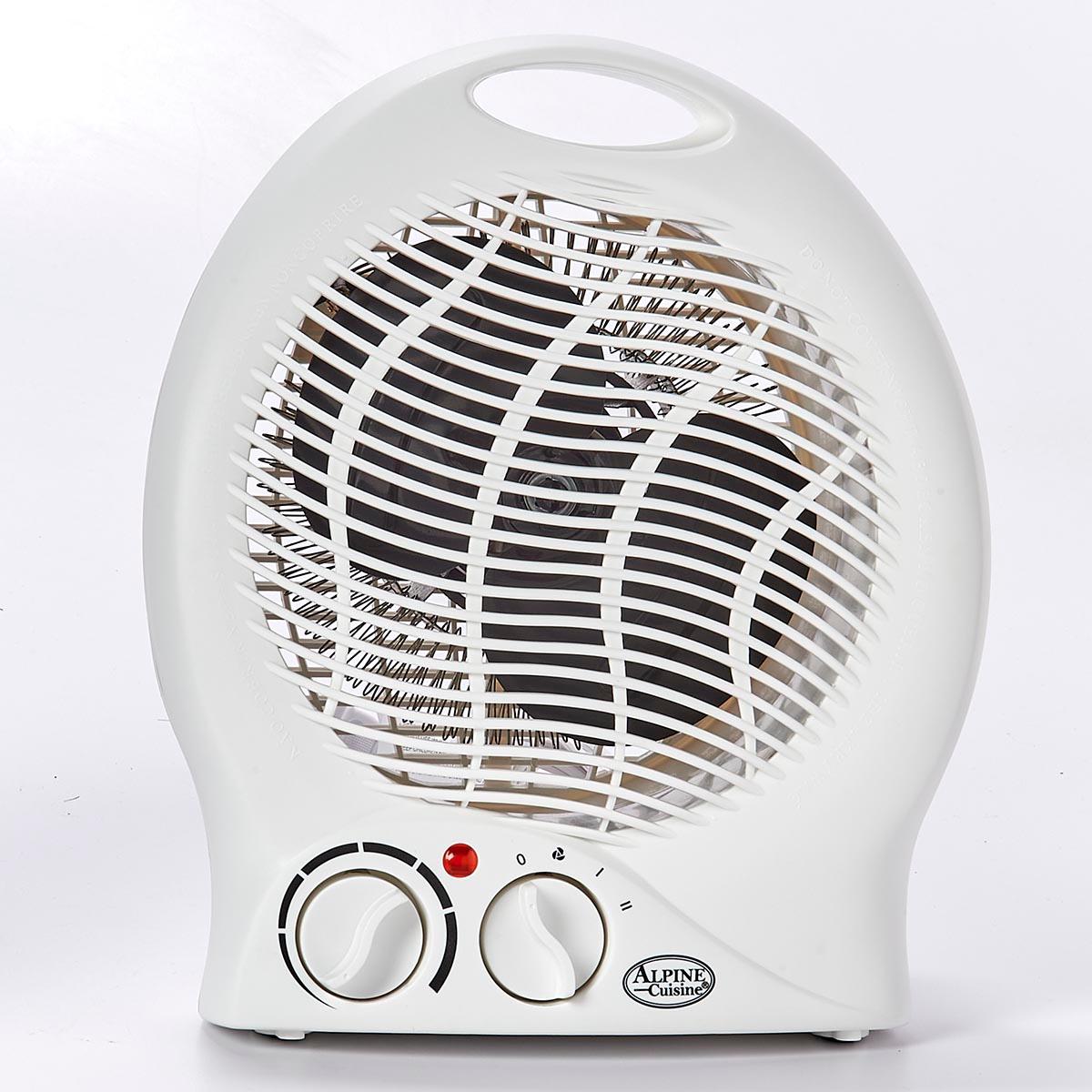 Alpine Cuisine 1500 Watt Portable Fan Heater