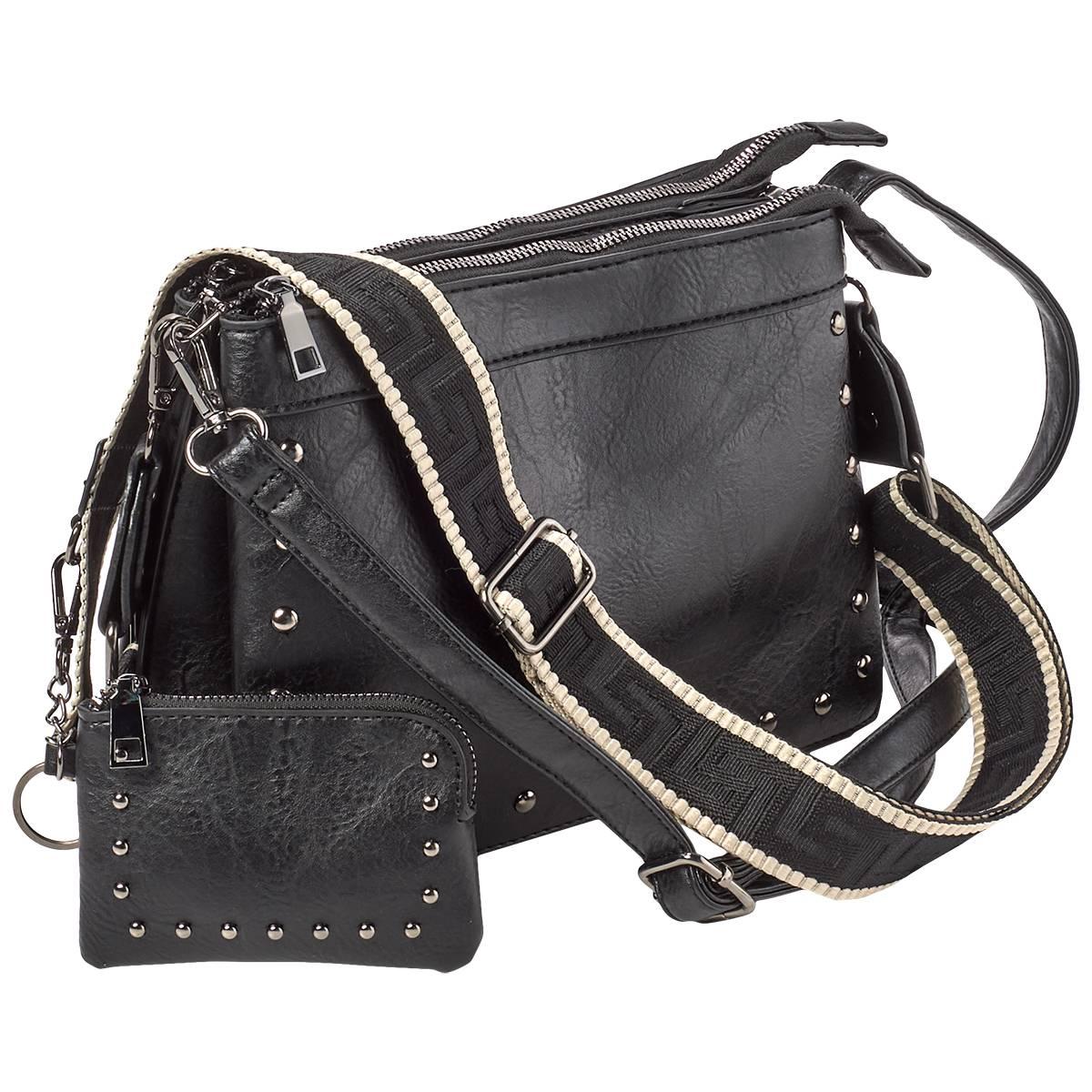 Sam & Hadley Studded Guitar Strap Crossbody